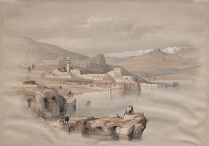 壁からのティベリア、遠くの安全 作： David Roberts