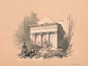 ゼカリヤの墓、1855年