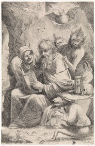 聖アントニウスの誘惑 作： David Teniers (II)