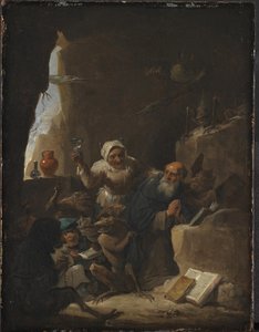 聖アントニウスの誘惑 作： David Teniers II