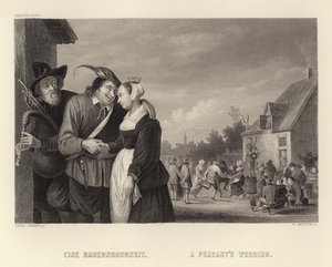 農民の結婚式 作： David Teniers the Younger
