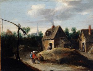 17世紀の田園風景 作： David Teniers the Younger