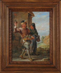 国の医師、1670年頃 作： David Teniers the Younger