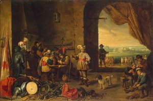 警備室 作： David Teniers the Younger
