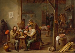 居酒屋シーン 作： David Teniers the Younger