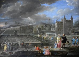四季（春） 作： David Teniers the Younger