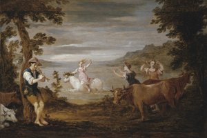 レイプ・オブ・エウロパ 作： David Teniers the Younger