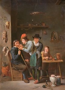 歯の抽出器 作： David Teniers the Younger