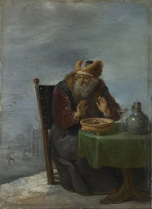 冬シリーズ「四季」よりc。 1644 作： David Teniers the Younger