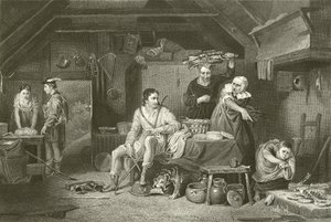 ネザーズコテージのアルフレッド 作： David Wilkie