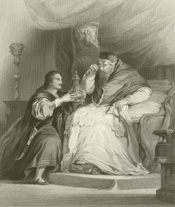 チェリーニと教皇へようこそ 作： David Wilkie