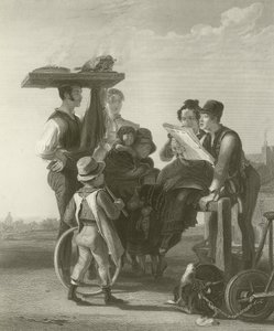 ニュースを読む 作： David Wilkie