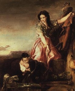 青春時代のサンチョ・パンサ 作： David Wilkie