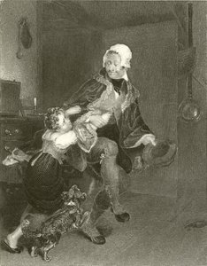 学士のおじ 作： David Wilkie