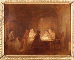 コッターズサタデーナイト-スケッチ 作： David Wilkie