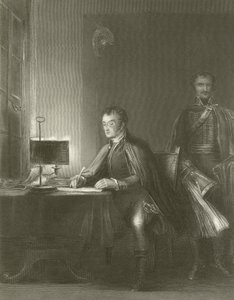 ウェリントン公爵の派遣先の執筆 作： David Wilkie