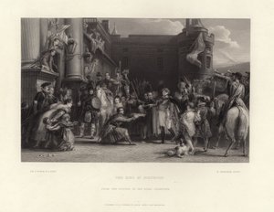 ホリールードの王 作： David Wilkie