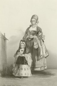 セノリッタと彼女の看護師 作： David Wilkie