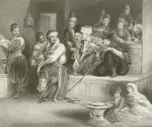エーカー占領のニュースに関するトルコの宅配便 作： David Wilkie