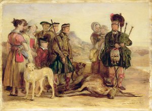 不明な画像 作： David Wilkie