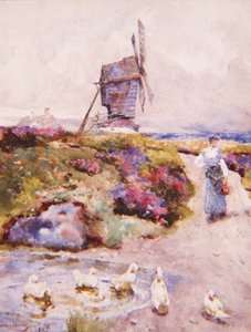 The Mill on the Common, Houghton, Huntingdonshire 作： David Woodlock
