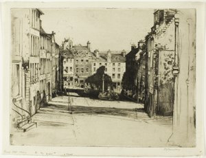 Broad Street, スターリング 作： David Young Cameron