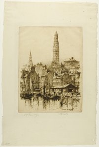 グリーノック No. 1、クライド セットのプレート 13 作： David Young Cameron