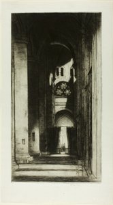 テュークスベリー修道院 作： David Young Cameron