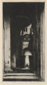 テュークスベリー修道院 作： David Young Cameron