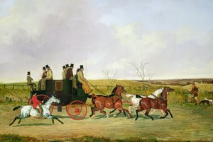 馬と馬車 作： David of York Dalby