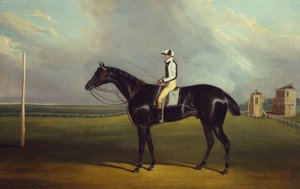 RO Gascoigne氏の「Jerry」とB. Smithがドンカスター競馬場に登場