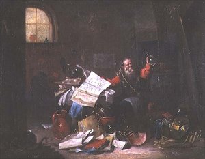 アルケミスト 作： David the Elder Teniers