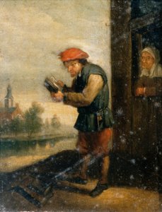 光景 1800年頃（油彩・パネル） 作： David the Younger (after) Teniers