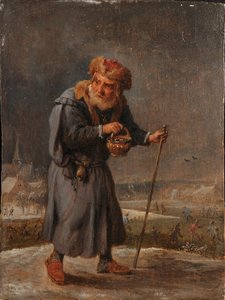 四季の寓話：冬 作： David Teniers the Younger