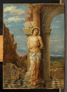 アンドレア・マンテーニャ後の聖セバスチャン 作： David Teniers the Younger