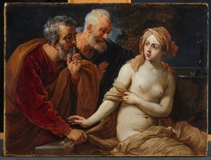 スザンナと長老たち」グイド・レーニ（1575-1642）作 作： David Teniers the Younger