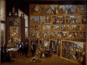 ブリュッセルのレオポルド・ヴィルヘルム大公の美術コレクション（絵画 作： David Teniers the Younger