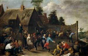 村祭りと饗宴 作： David the Younger Teniers