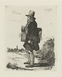 Hermanus Jan Hendrik Rijkelijkhuizenの肖像 作： David van der Kellen