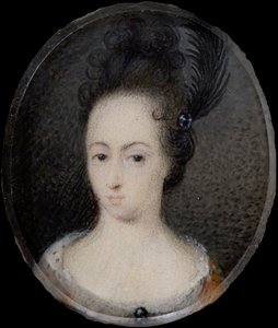 ヘドヴィグソフィアのミニチュア、スウェーデンの王女、1700年頃（ガッシュ）