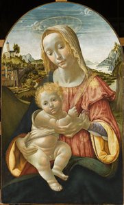 聖母子、約1487-1488 作： Davide Ghirlandaio