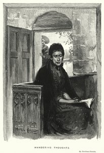 Wandering Thoughts (Engraving) 作： Davidson Knowles