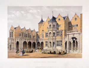 オランダの家、ケンジントン、ロンドン、c1850 作： Day and Son