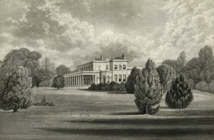 ウォルバートンハウス、1835年。 作： Dean Wolstenholme