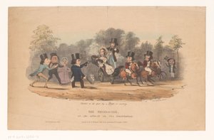 アーンスラグ オプ コニンギン ビクトリア、1840 年 レギナサイド、または、憲法に対する攻撃 (オブジェクトのタイトル) 作： Dean and Munday