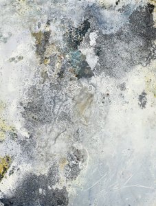 抽象的な緑青の質感 作： Deb Chaney