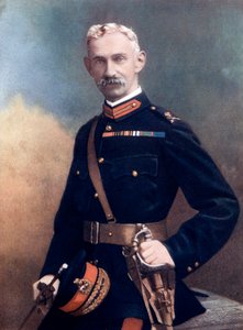 1902 年、第 6 歩兵旅団を指揮する G バートン少将 作： Debenham and Smith