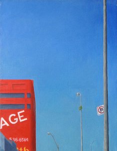 ブルックリン・ストレージ、2012年（キャンバスに油彩） 作： Deborah Stevenson