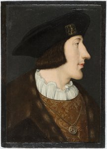 サヴォイのチャールズ3世の肖像画を善と呼んだ、1518年〜21年 作： Defendente Ferrari