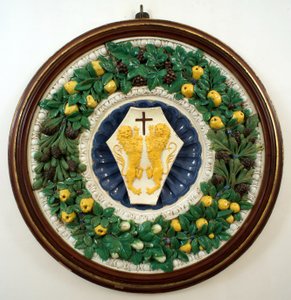 ロッテリンギ・デラ・スチュファ家の紋章 作： Della Robbia (workshop of)